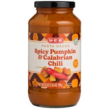 H-E-B Spicy Pumpkin & Calabrian Chili Pasta Sauce
