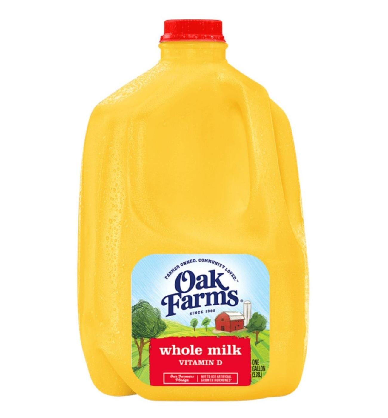 Oak Farms Whole Milk - Shop Milk at H-E-B