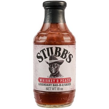 Stubb's Whiskey & Peach Legendary Bar-B-Q Sauce