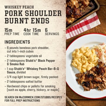 Stubb's Whiskey & Peach Legendary Bar-B-Q Sauce