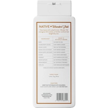 Native Body Wash - White Pumpkin & Clove