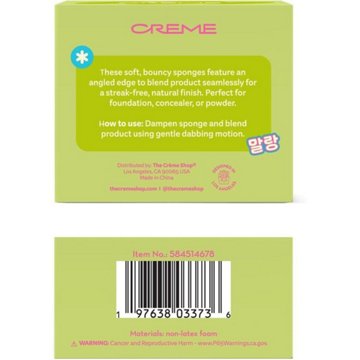 The Crème Shop Blending Sponge Duo, 2 ct
