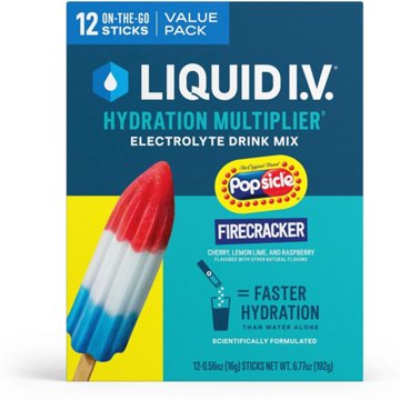Liquid I.V. Popsicle Firecracker Hydration Multiplier Electrolyte Drink Mix