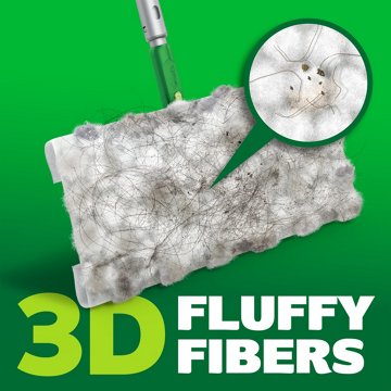 Swiffer Hair Magnet Heavy Duty Dry Sweeping Cloth Refills - Lemon Scent, 20 ct