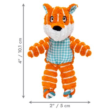 Kong Floppy Knots Fox Dog Toy - XS