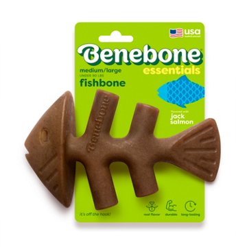 Benebone Essentials Fishbone Dog Chew - M/L