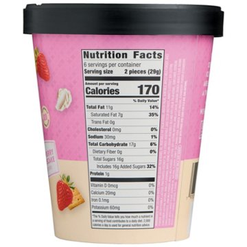 H-E-B Strawberry Cheesecake Candy Cups, 6.2 oz