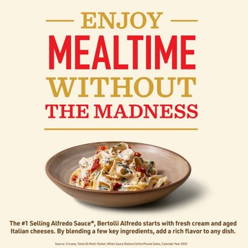 Bertolli Garlic Alfredo Sauce - Family Size 