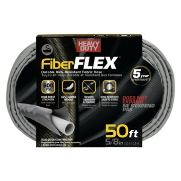 Swan Fiber Flex Heavy Duty Hose, 5/8'' x 50'
