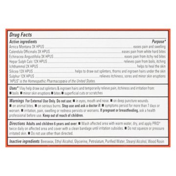 Hyland's Prid Pain Relief & Irritant Drawing Salve, 0.63 oz