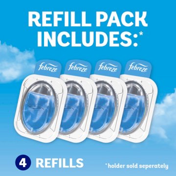 Febreze Air Trash Odor Fighter Freshener Refills - Linen & Sky