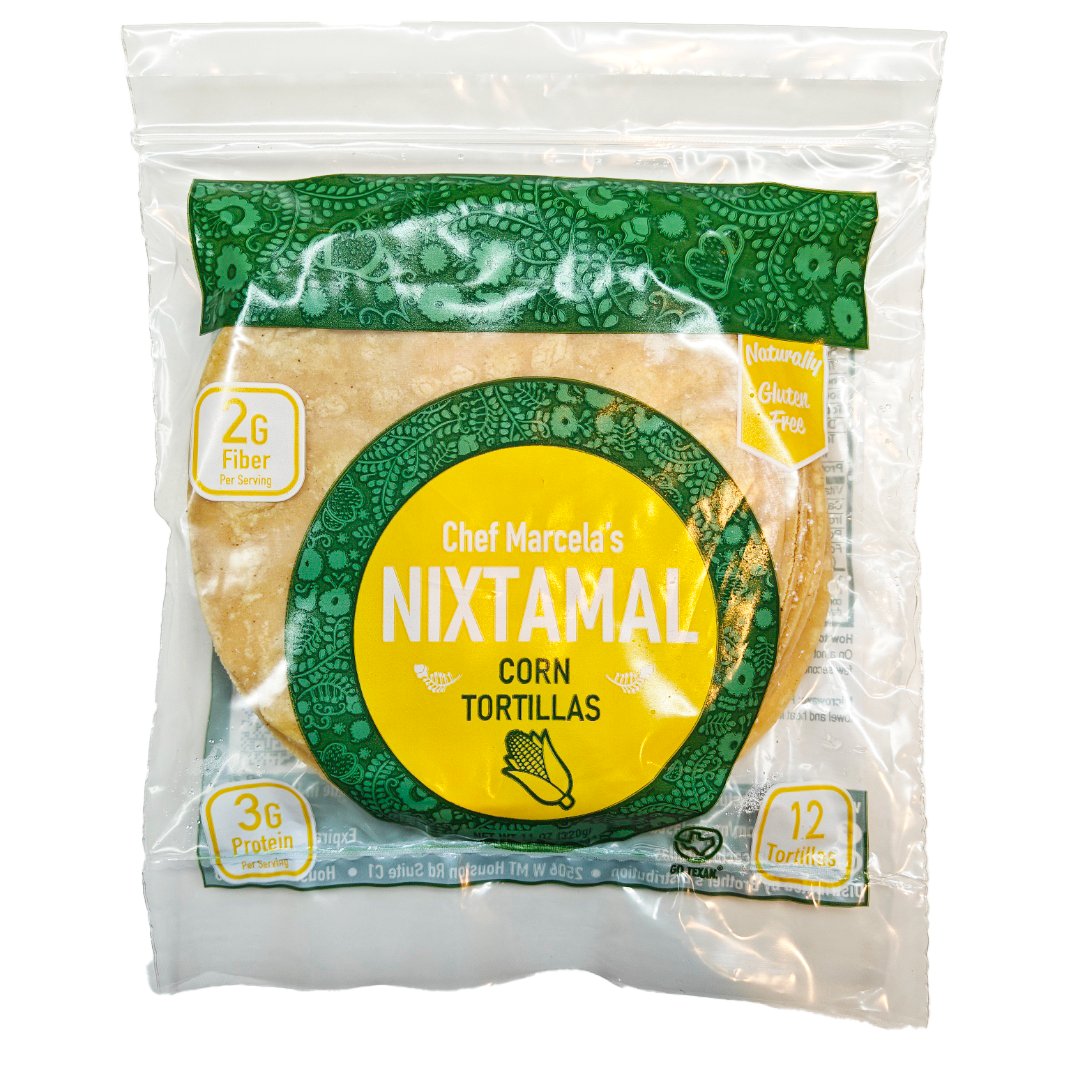 Chef Marcela's Nixtamal Natural Yellow Corn Tortillas, 12 ct