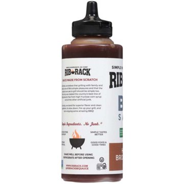 Rib Rack Hickory Brown Sugar BBQ Sauce, 15.5 oz