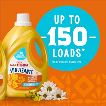 H-E-B Mi Tienda Suavizante Liquid Fabric Softener HE Compatible, 150 Loads - Country Sunrise, 150 oz