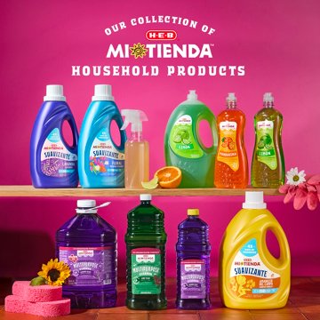 H-E-B Mi Tienda Suavizante Liquid Fabric Softener HE Compatible, 150 Loads - Meadow Flowers, 150 oz