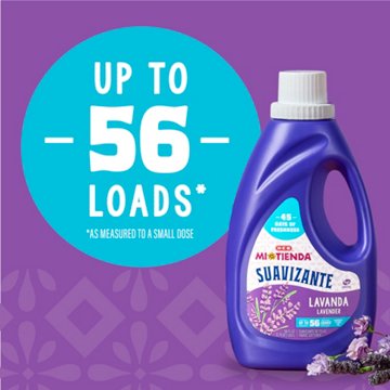 H-E-B Mi Tienda Suavizante Liquid Fabric Softener HE Compatible, 56 Loads - Lavender, 56 oz