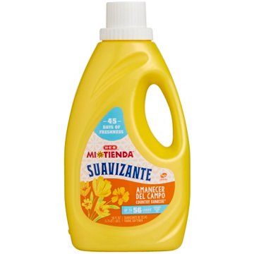 H-E-B Mi Tienda Suavizante Liquid Fabric Softener HE Compatible, 56 Loads - Country Sunrise, 56 oz