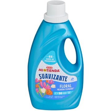 H-E-B Mi Tienda Suavizante Liquid Fabric Softener HE Compatible, 56 Loads - Meadow Flowers, 56 oz
