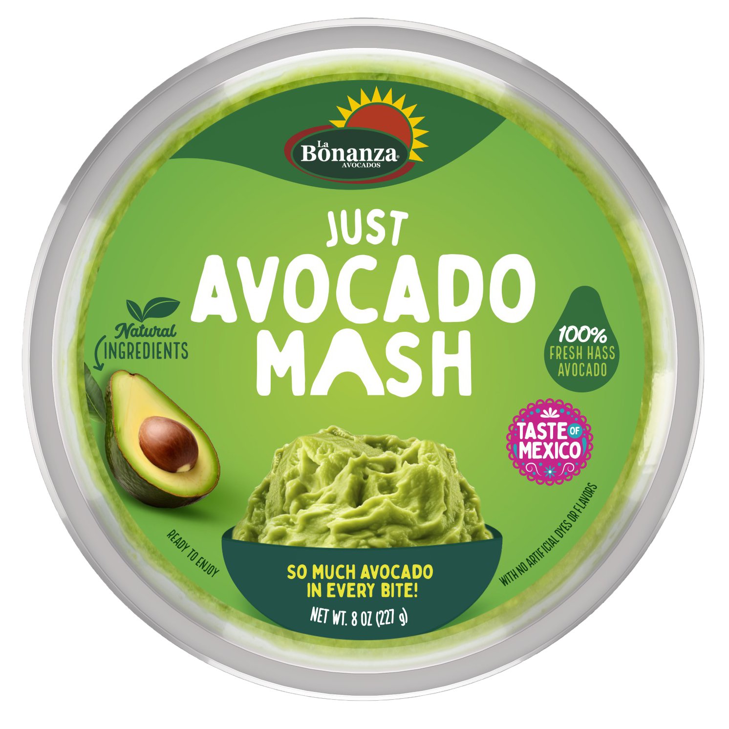 La Bonanza Just Avocado Mash, 8 oz | Central Market - Really Into Food