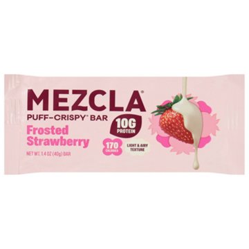 Mezcla Puff Crispy Bar Frosted Strawberry