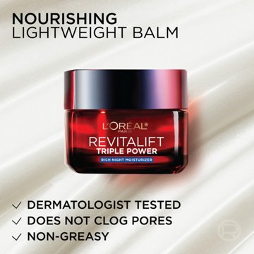 L'Oréal Paris Revitalift Triple Power Rich Night Moisturizer
