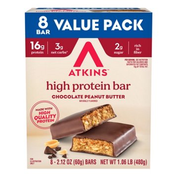 Atkins High Protein Bar Chocolate Peanut Butter