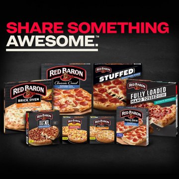 Red Baron Deep Dish Singles Four Cheese Pizzas, 5 ct