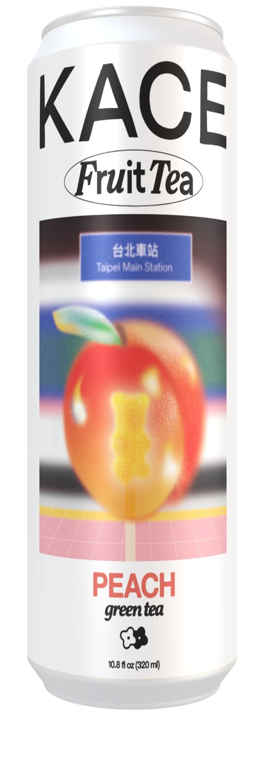Kace Peach Green Tea, 10.8 oz | Central Market - Really Into Food