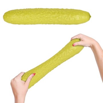 Sunny Days Entertainment Jumbo Squishy Pickle Fidget Toy