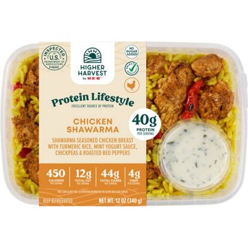 Higher Harvest by H-E-B 40g Protein Lifestyle Meal - Chicken Shawarma