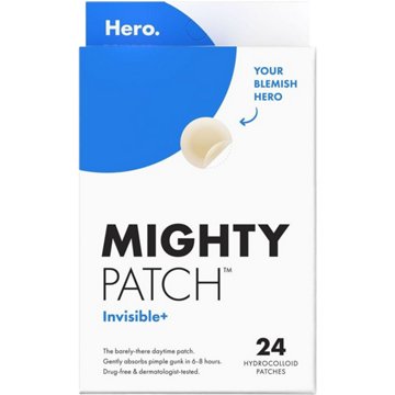 Hero Mighty Patch Invisible+ Acne Patches, 24 ct