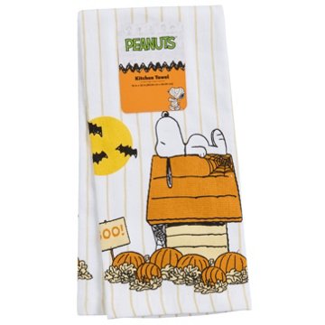 Peanuts Snoopy & Woodstock Cotton Kitchen Towel , 16'' x 26''
