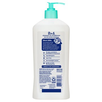 Suave Kids Purely Fun 2-In-1 Shampoo & Conditioner - Coconut Oil, 18 oz