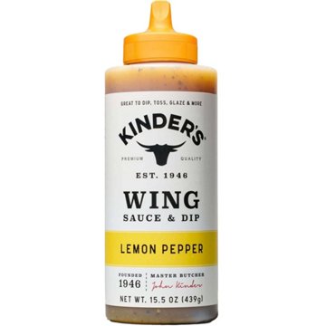 Kinder's Lemon Pepper Wing Sauce & Dip