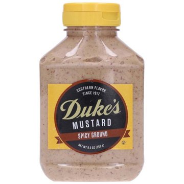 Duke's Spicy Ground Mustard, 9.5 oz