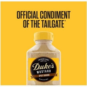 Duke's Spicy Ground Mustard, 9.5 oz