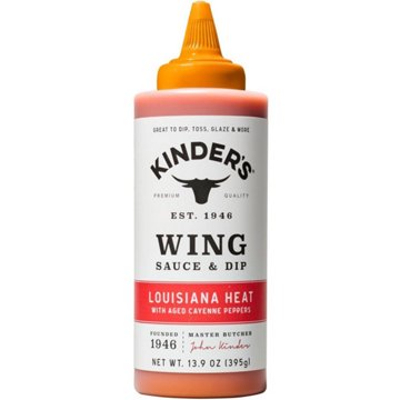Kinder's Louisiana Heat Wing Sauce & Dip
