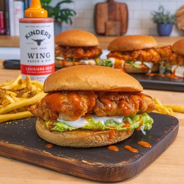 Kinder's Louisiana Heat Wing Sauce & Dip