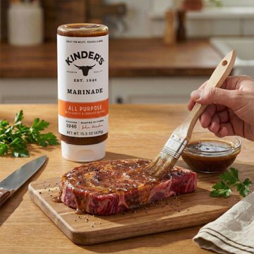 Kinder's All Purpose Marinade with Garlic & Cracked Pepper, 15.5 oz