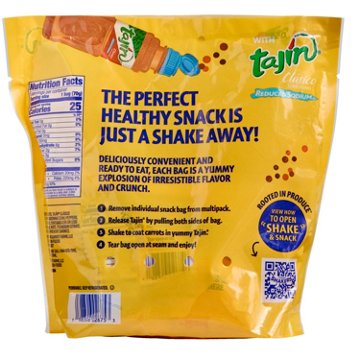 Bolthouse Fresh Carrot Shakers - Tajin, 5 ct