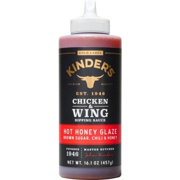 Kinder's Gold Label Hot Honey Glaze Chicken & Wing Dipping Sauce