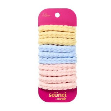 Scunci Textured Soft Ponytailers