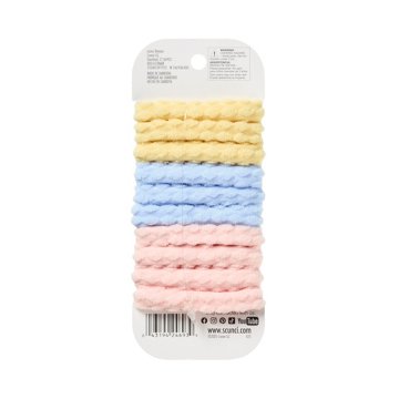Scunci Textured Soft Ponytailers