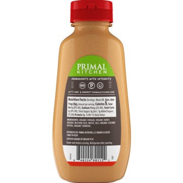 Primal Kitchen Organic Hot Honey Mustard, 12  oz