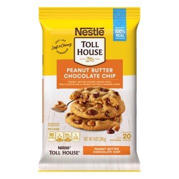 Nestle Toll House Cookie Dough - Peanut Butter Chocolate Chip