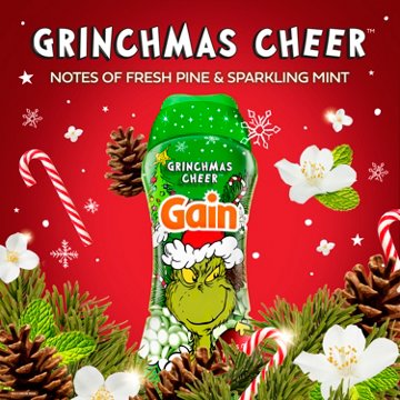Gain In-Wash Laundry Scent Booster Beads - Grinchmas Cheer Scent