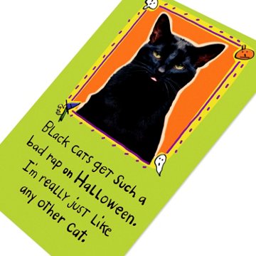American Greetings Funny Halloween Card for Cat Lovers (Take Over the World)