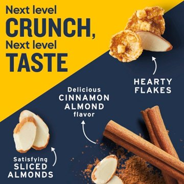 :ratio Protein Fiber Cinnamon Almond Cereal