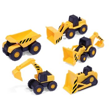 Boley Construction Vehicles Set, 5 pc