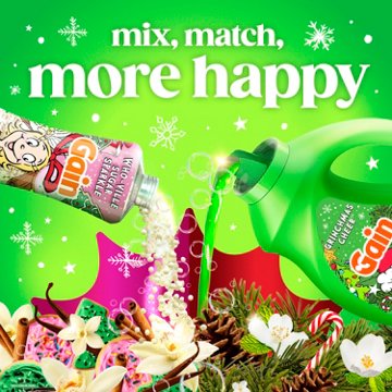 Gain In-Wash Laundry Scent Booster Beads - Who-Ville Sugar Sparkle Scent